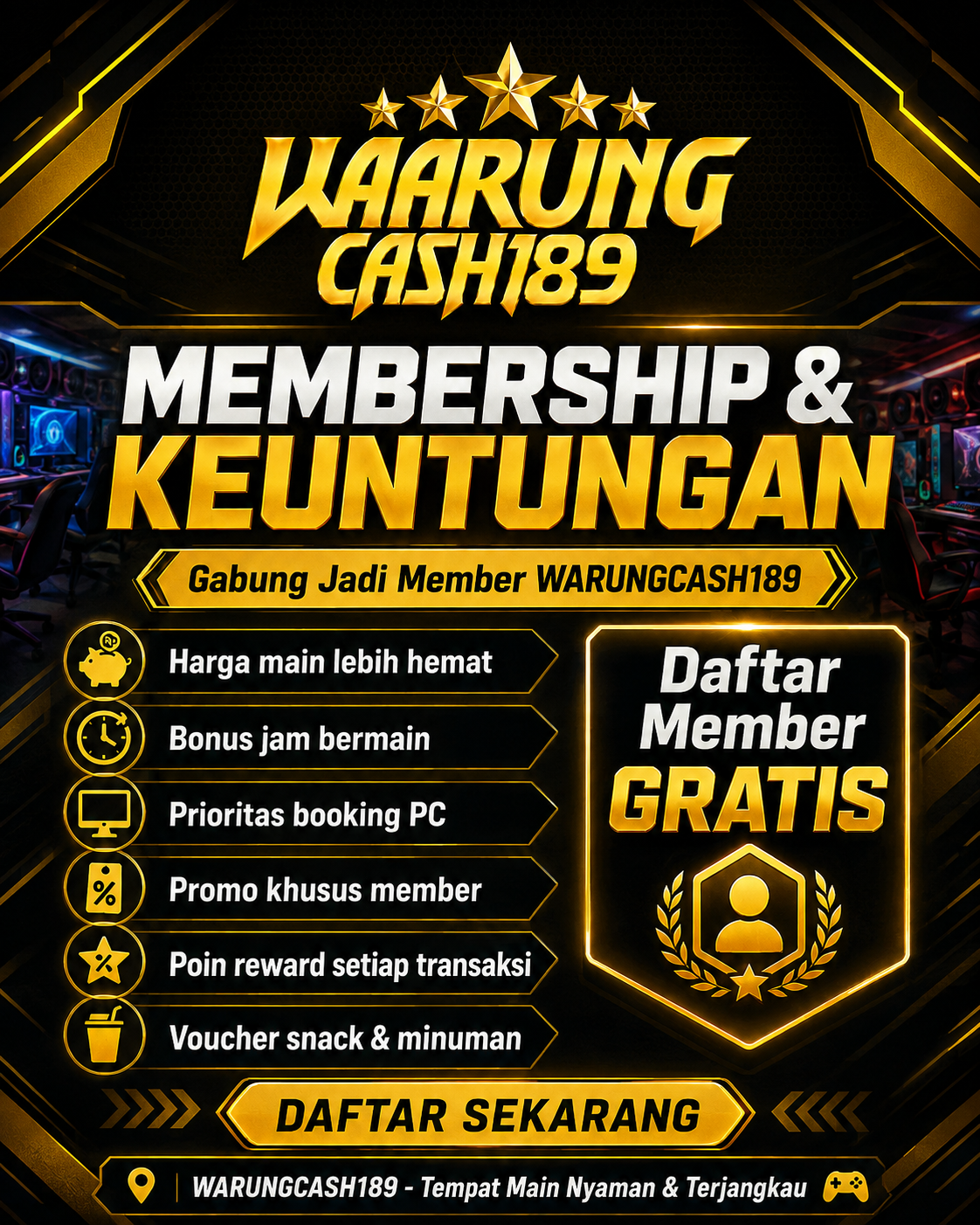 Keuntungan membership WARUNGCASH189